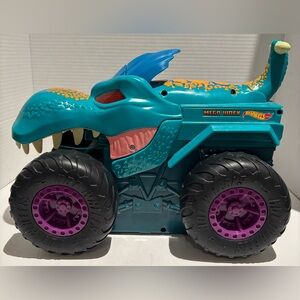 Hot Wheels Monster Trucks Car Chompin Mega Wrex Giant Vehicle Lights And Sounds